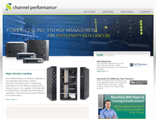 Tablet Screenshot of channelperformance.com